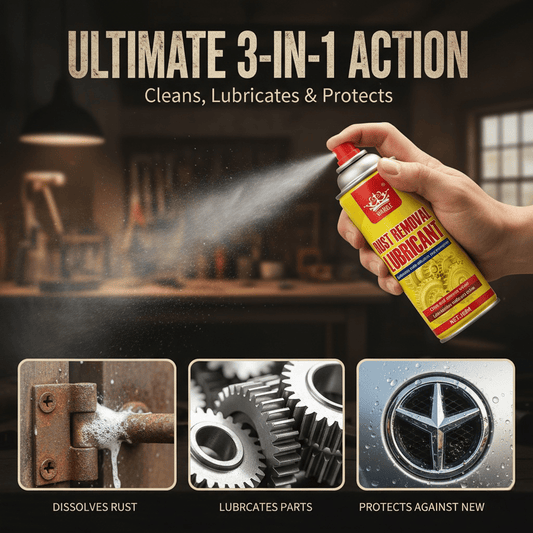 🏆Anti-Rust Lubricant Spray & Rust Remover